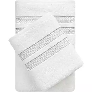 Набор махровых полотенец Verossa Reticolo 752382