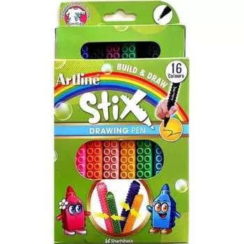 Набор маркеров Artline Stix Brush ETX300-16W