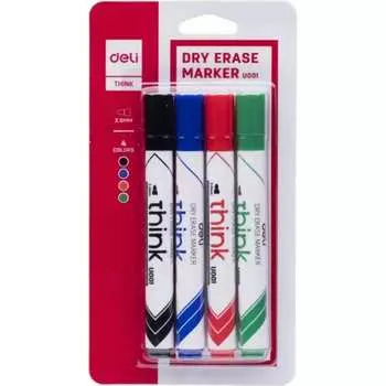 Набор маркеров для досок DELI EU00101 Think 412170