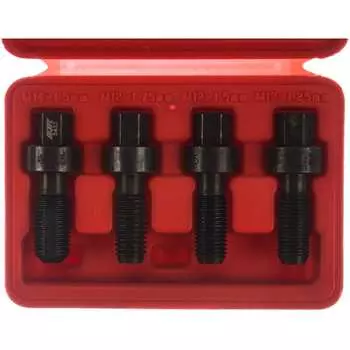 Набор метчиков для восстановления резьбы ступицы колеса JTC JTC-5433