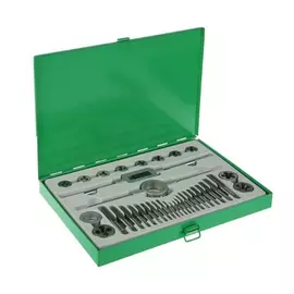 Набор метчиков и плашек tundra м3 - м16, 36 предметов 2705963