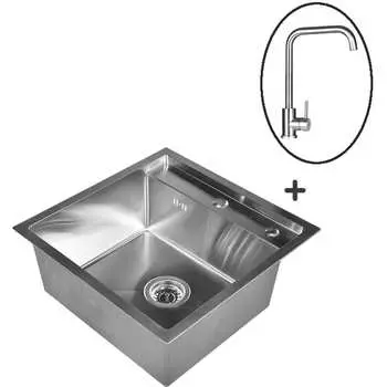 Набор мойка WISENT WS35050/WGER013/W4998-4