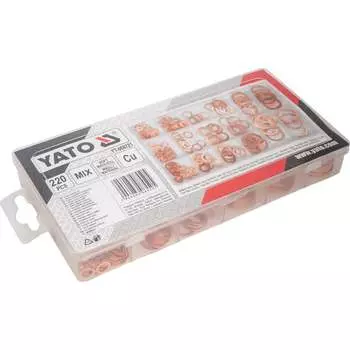 Набор мягких медных шайб YATO YT-068721