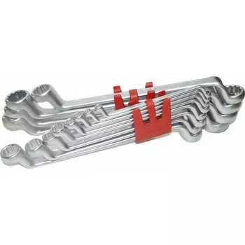 Набор накидных изогнутых ключей IZELTAS