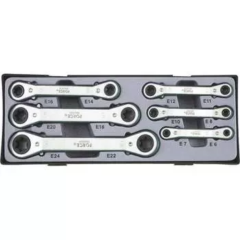 Набор накидных ключей FORCE 50617