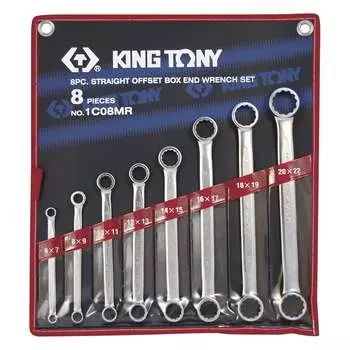 Набор накидных ключей KING TONY 1C08MR