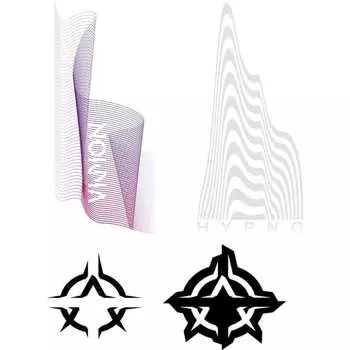 Набор наклеек XAOS