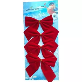 Набор новогодних украшений EUROHOUSE 15867