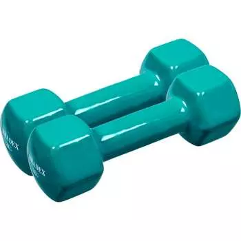 Набор обрезиненных гантелей BRADEX