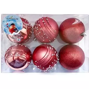 Набор ёлочных шаров EUROHOUSE 13581