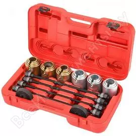 Набор оправок для монтажа и демонтажа сайлентблоков МАСТАК 110-20026C