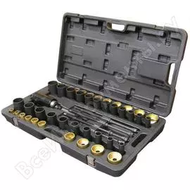 Гидравлический набор оправок для монтажа и демонтажа сайлентблоков МАСТАК 110-20049C