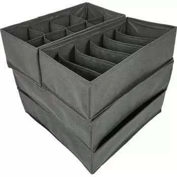 Набор органайзеров для хранения вещей и одежды URM