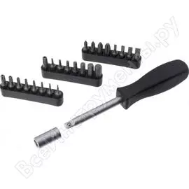 Набор отвертки с битами станкоимпорт ноб.14.00.26