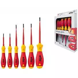 Набор отверток 6шт wiha softfinishelectric 3251sf k6 slimfix 36558