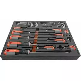 Набор отверток и торцевых ключей Ombra OMT29STE ROUND GRIP 56130