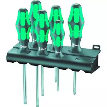 Набор отверток WERA 334/355/6 SATZ 6TLG WE-105656
