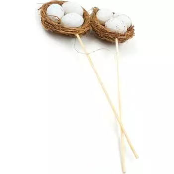 Набор пасхальный Магия праздника Декоративное гнездо на палочке EAS100