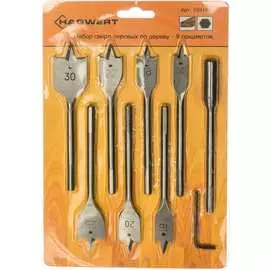Набор перовых сверел по дереву HAGWERT
