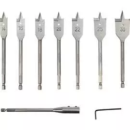 Набор перовых сверл по дереву KRANZ KR-91-0762