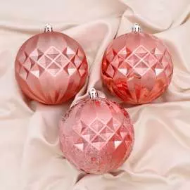 Набор пластиковых шаров Зимнее волшебство