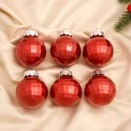 Набор пластиковых шаров Зимнее волшебство