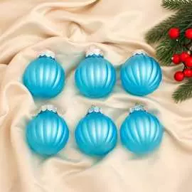 Набор пластиковых шаров Зимнее волшебство