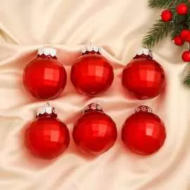 Набор пластиковых шаров Зимнее волшебство