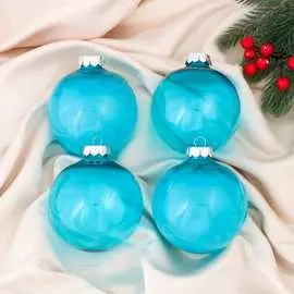 Набор пластиковых шаров Зимнее волшебство