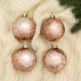 Набор пластиковых шаров Зимнее волшебство