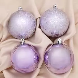 Набор пластиковых шаров Зимнее волшебство