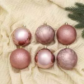 Набор пластиковых шаров Зимнее волшебство