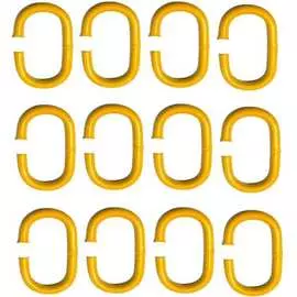 Набор полуколец для шторы в ванной Beroma