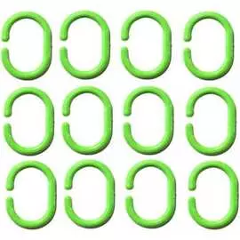 Набор полуколец для шторы в ванной Beroma