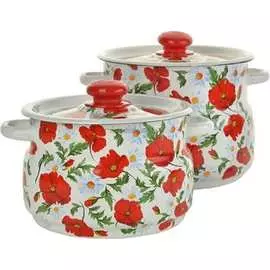 Набор посуды Сибирские товары 10 Маки сибирские ТБ2574