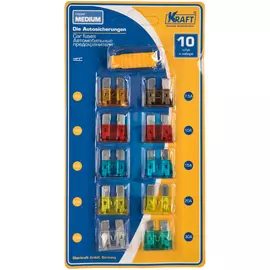 Набор предохранителей KRAFT СТАНДАРТ 870018
