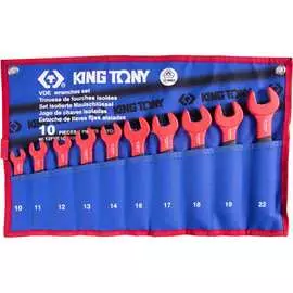 Набор рожковых диэлектрических ключей KING TONY 12FVE10MRN