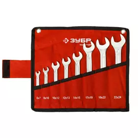 Набор рожковых ключей ЗУБР 27010-H8_z01