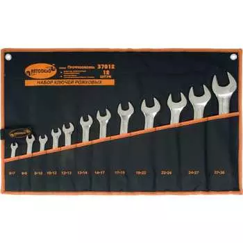 Набор рожковых ключей Автоdело Professional 37012 11592