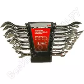 Набор рожковых ключей MATRIX Master 15238