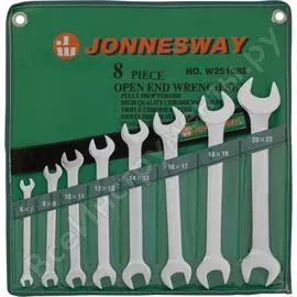 Набор рожковых ключей Jonnesway W25108S