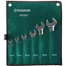 Набор рожковых ключей Rossvik WST0827