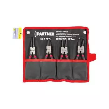 Набор съемников стопорных колец Partner PA-68-175A
