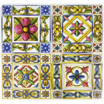 Набор салфеток плейсматов Nouvelle майолика, 30x28 см 4430651-Н4