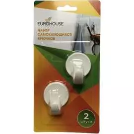 Набор самоклеящихся крючков EUROHOUSE