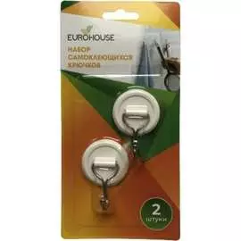 Набор самоклеящихся крючков EUROHOUSE 14123