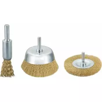 Набор щеток для дрели KENDO Brush Set 76100120