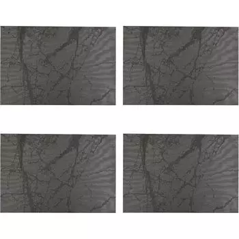 Набор сервировочных салфеток Nouvelle Черный гранит 9903334-2-Н4