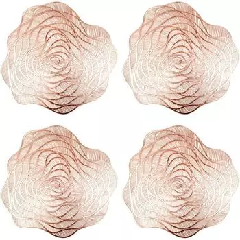 Набор сервировочных салфеток Nouvelle Бронзовая роза 9903301-3-Н4