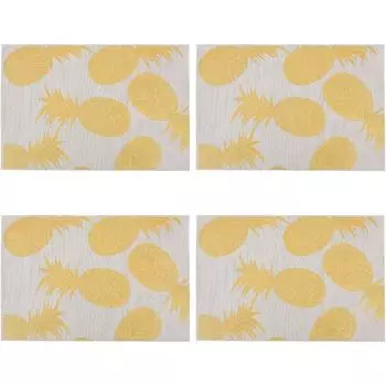 Набор сервировочных салфеток Nouvelle Ананас/grey 9903338-2-Н4